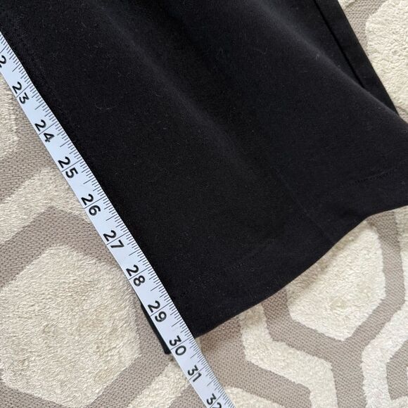 J. McLaughlin Lowden Wide Leg Trouser Jean in Black 2 - Picture 12 of 14